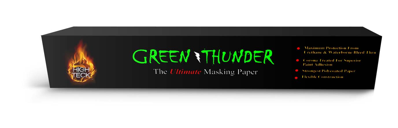Green Thunder Masking Paper
