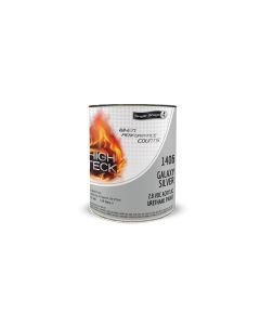 High Teck&trade; 1406-1 Series 1400 Acrylic Urethane Factory Pack 2K Single Stage Paint, 1 gal, Galaxy Silver