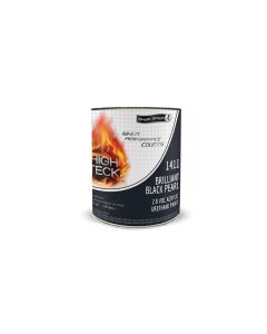 High Teck&trade; 1411-1 Series 1400 Acrylic Urethane Factory Pack 2K Single Stage Paint, 1 gal, Brilliant Black Pearl