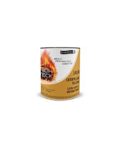 High Teck&trade; 1414-1 Series 1400 Acrylic Urethane Factory Pack 2K Single Stage Paint, 1 gal, Caterpillar Yellow