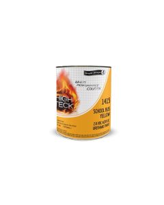 High Teck&trade; 1415-1 Series 1400 Acrylic Urethane Factory Pack 2K Single Stage Paint, 1 gal, School Bus Yellow
