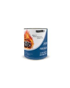 High Teck&trade; 1418-1 Series 1400 Acrylic Urethane Factory Pack 2K Single Stage Paint, 1 gal, Ford Blue