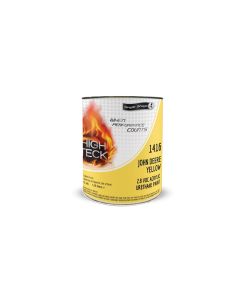 High Teck&trade; 1416-1 Series 1400 Acrylic Urethane Factory Pack 2K Single Stage Paint, 1 gal, John Deere Yellow