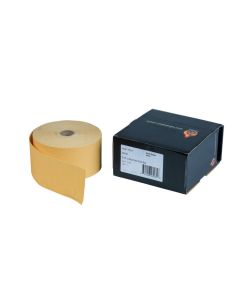 High Teck&trade; 40150 Abrasive Sheet, 2.75 in W x 40 yd L, P150 Grit, Gold, Aluminum Oxide, PSA Attachment