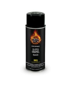 High Teck&trade; 9901 Performance Series Enamel, 12 oz, Aerosol Can, Gloss Black