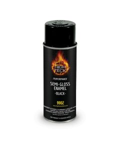 High Teck&trade; 9902 Performance Series Enamel, 12 oz, Aerosol Can, Semi-Gloss Black