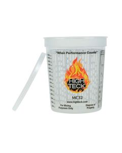 High Teck&trade; MC32 Mixing Cup, 1 qt, Polypropylene