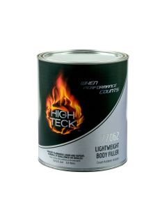 High Teck&trade; 77062-1 Lightweight Body Filler, 1 gal, Gray, Paste, 1.46 lb/gal VOC