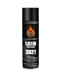 HIGH TECK SATIN TRIM BLACK AEROSOL